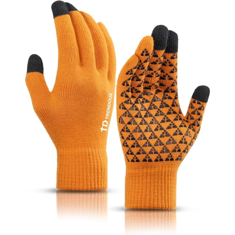 Winter Gloves for Men Women - Upgraded Touch Screen Cold Weather Thermal Warm Kn - Picture 1 of 6